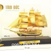 thuyền buồm mạ vàng 24k - quà tặng Trọng Tín